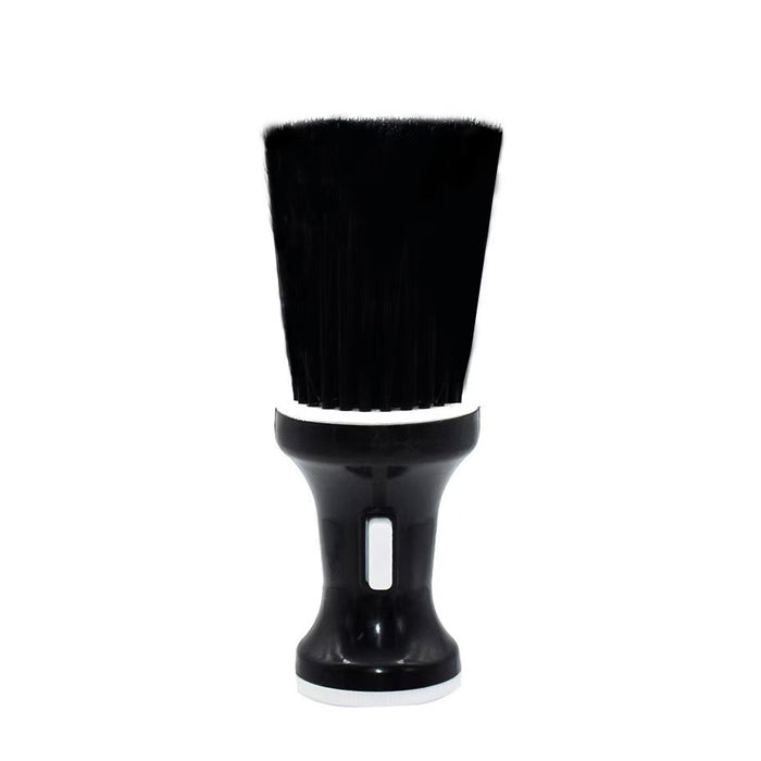 Barbershop Finishing Brush - Zachte Haren - Zwart en Wit