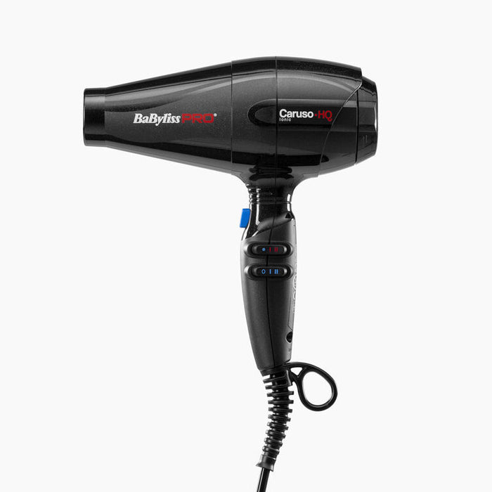 Sèche-cheveux BabylissPRO Caruso-HQ BAB6970IE – 2400W Ionique Professionnel Made in Italy