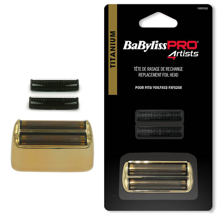BabylissPRO FXRF2GE – Tête de Rechange Titane pour Shaver FXFS2GE