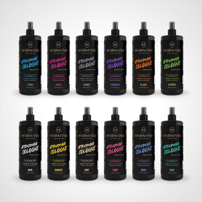 Hairmano Aftershave Cologne 400ml – Verfrissende en verzachtende aftershave lotion