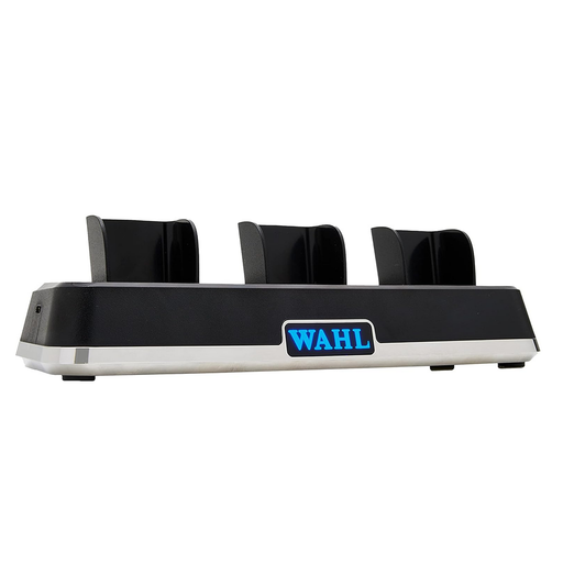 WAHL Power Station – Station de Charge Triple pour Tondeuses et Trimmers