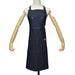 Professionele barbier denim schort 2