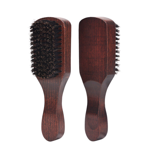Houten baard- en haarborstel