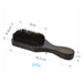 Professionele gesneden houten baardborstel met gravure 2