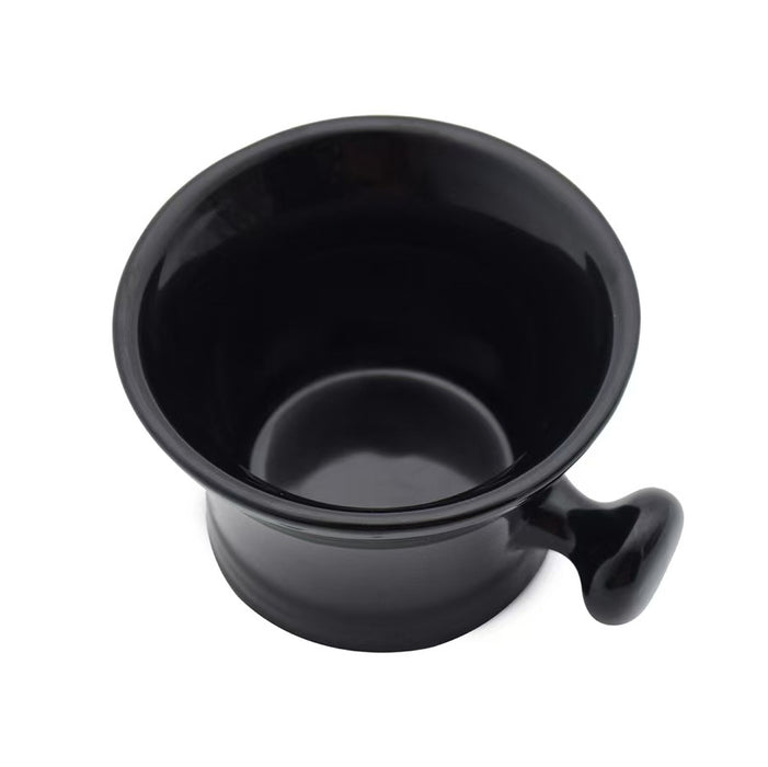 Bol à Mousse de Rasage en Céramique - Noir