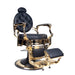 Fauteuil de barbier Gold Edition BEE – Hairfinish 1
