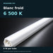 Tube LED pour éclairage hexagonal 44 cm – 6 W – Blanc froid 6500 K 3