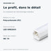 Tube LED pour éclairage hexagonal 44 cm – 6 W – Blanc froid 6500 K 4