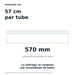 Tube LED pour éclairage hexagonal 57 cm – 9 W – Blanc froid 6500 K 5