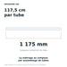 Tube LED pour éclairage hexagonal 117,5 cm – 16 W – Blanc froid 6500 K 5