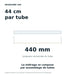 Tube LED pour éclairage hexagonal 44 cm – 6 W – Blanc froid 6500 K 5