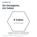 Tube LED pour éclairage hexagonal 117,5 cm – 16 W – Blanc froid 6500 K 6