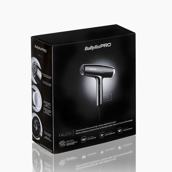 BabylissPRO FALCO BAB8550BE – Sèche-cheveux haute vitesse professionnel