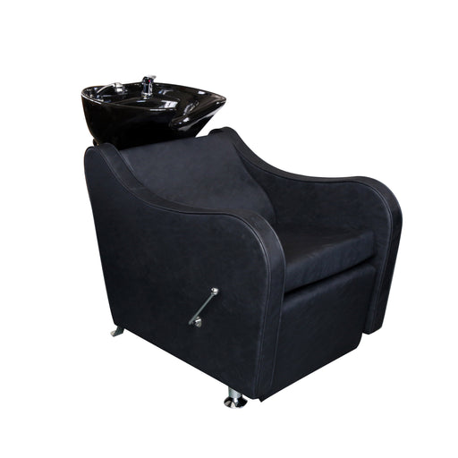 Shampoo Bed CHARM – Bac a shampooing Inclinable avec Repose-Jambes