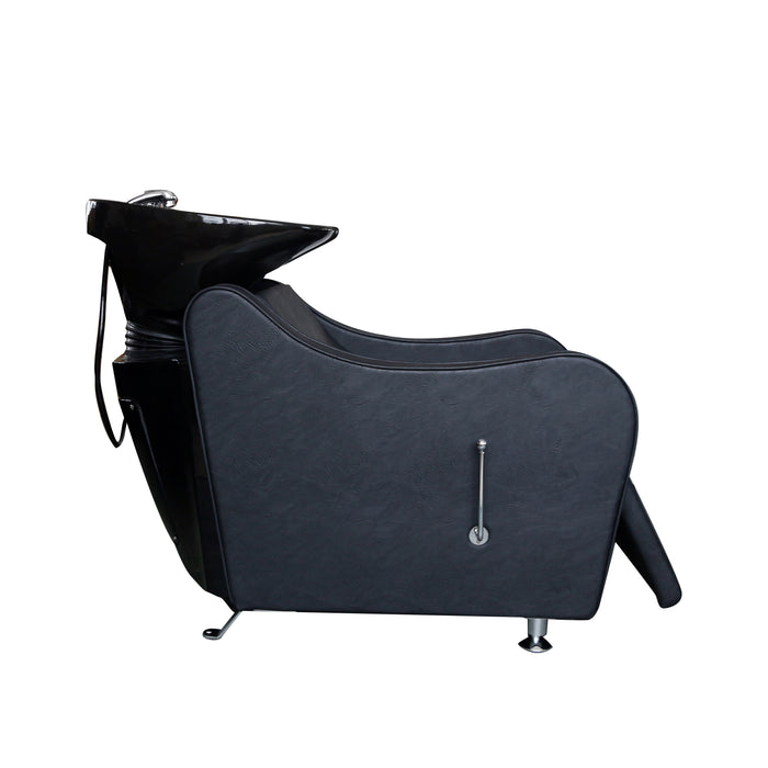 Shampoo Bed CHARM – Bac a shampooing Inclinable avec Repose-Jambes