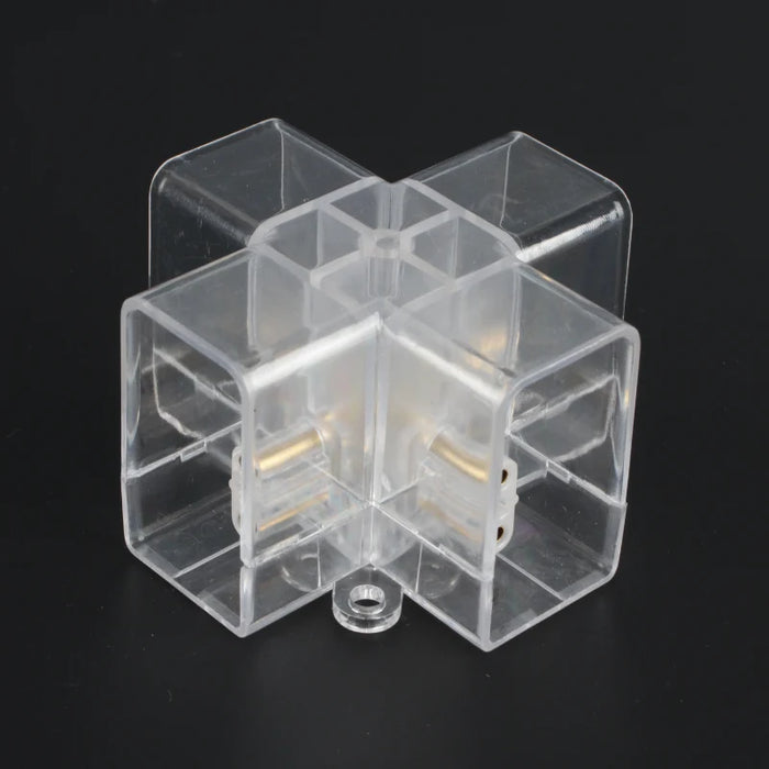 Raccord croix 4 voies pour éclairage hexagonal LED