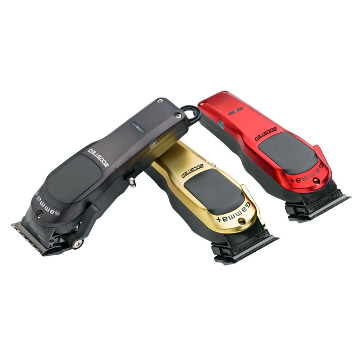 GAMMA+ – Tondeuse Boosted Clipper (Noir, Rouge, Doré)