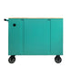 Barber Work Station 9 Drawer – Meuble Barbier avec 9 Tiroirs et Prises Intégrées – Turquoise 3