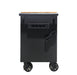 Barber Work Station 9 Drawer – Meuble Barbier avec Tiroirs et Prises Intégrées – Black 2