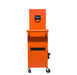 Barber Trolley Station Pro – Meuble Barbier Prises Intégrées – Orange 2