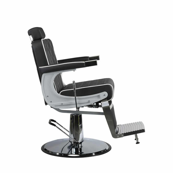 Mirplay – Fauteuil de Barbier KARL | Confort & Élégance Professionnelle