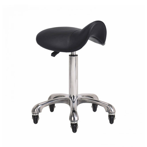 Tabouret Selle Professionnel à Roulettes – Réglable & Confort Ergonomique