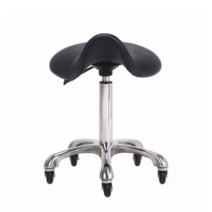 Tabouret Selle Professionnel à Roulettes – Réglable & Confort Ergonomique