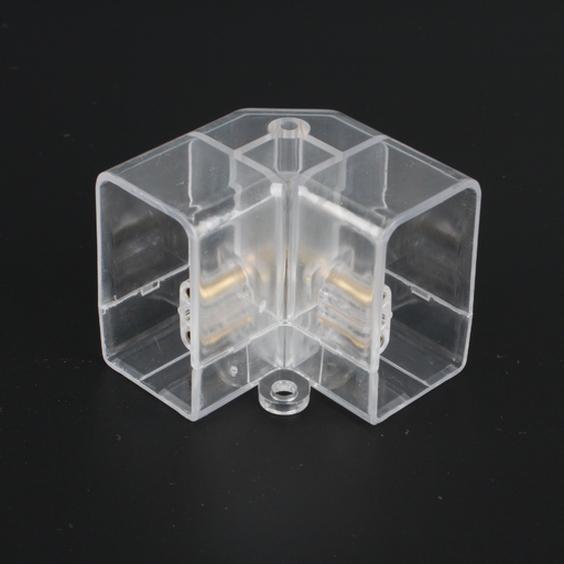 Raccord L 90° pour éclairage hexagonal LED – 2 voies