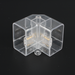 Raccord L 90° pour éclairage hexagonal LED – 2 voies 1