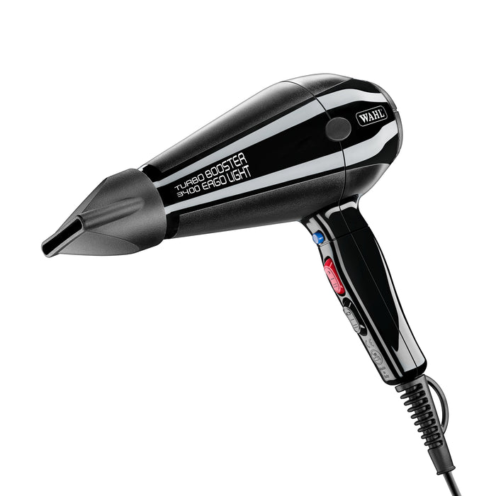 Wahl Turbo Booster 3400 Ergo Light – Sèche-Cheveux Professionnel Léger & Puissant