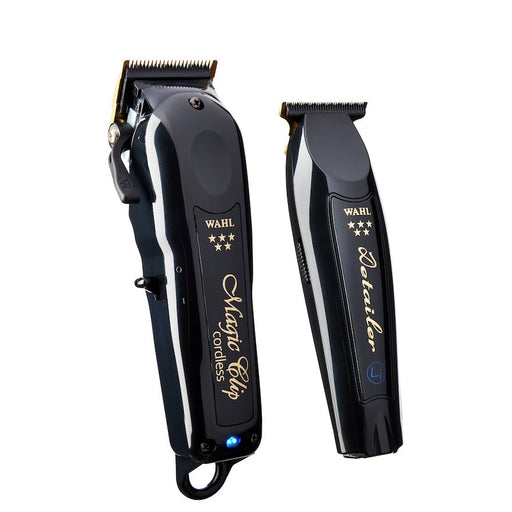 WAHL Cordless Barber Combo Black – Tondeuse & Trimmer Édition Limitée