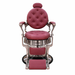 Barber Chair Red Prince – Vintage Barberstoel Bordeaux 2