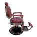 Barber Chair Red Prince – Vintage Barberstoel Bordeaux 3