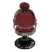 Barber Chair Red Prince – Vintage Barberstoel Bordeaux 4