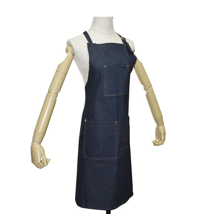 Professionele barbier denim schort