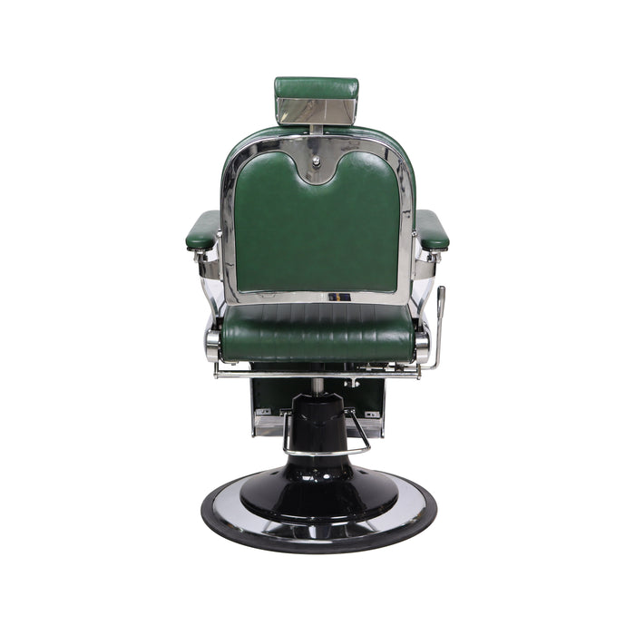Barber Chair Dapper Green – Fauteuil Barbier Vert Vintage