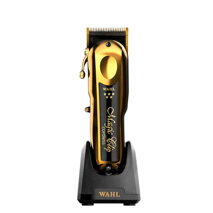 WAHL Gold Magic Clip Cordless – Limited Edition Goud met Docking Station