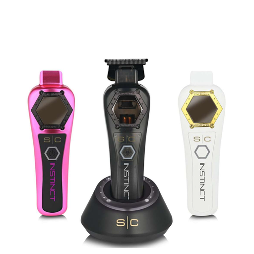 StyleCraft Instinct Trimmer Metal Edition – Trimmer Pro Métallique avec Station