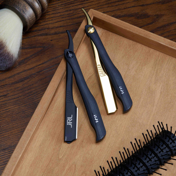 JRL Magnetic Straight Edge Razor – Rasoir Barber Professionnel