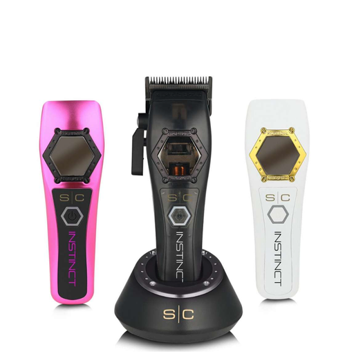 StyleCraft Instinct Clipper Metal Edition – Tondeuse Pro avec Coques Métal