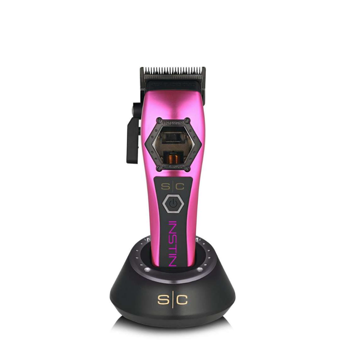 StyleCraft Instinct Clipper Metal Edition – Tondeuse Pro avec Coques Métal