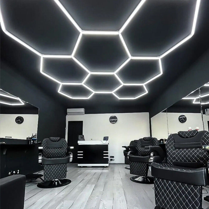 Kit Éclairage LED Hexagonal - 14 Lampes + Cadre
