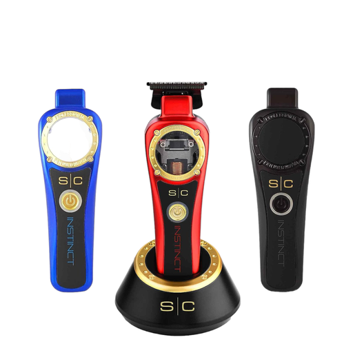 StyleCraft Instinct Trimmer – Tondeuse de Finition Pro avec Coques Interchangeables