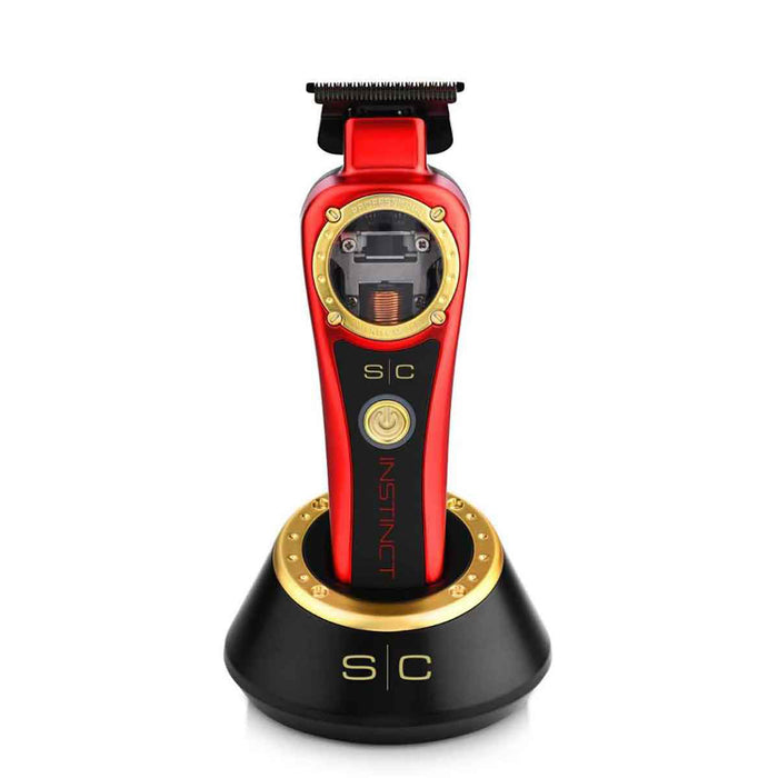StyleCraft Instinct Trimmer – Tondeuse de Finition Pro avec Coques Interchangeables